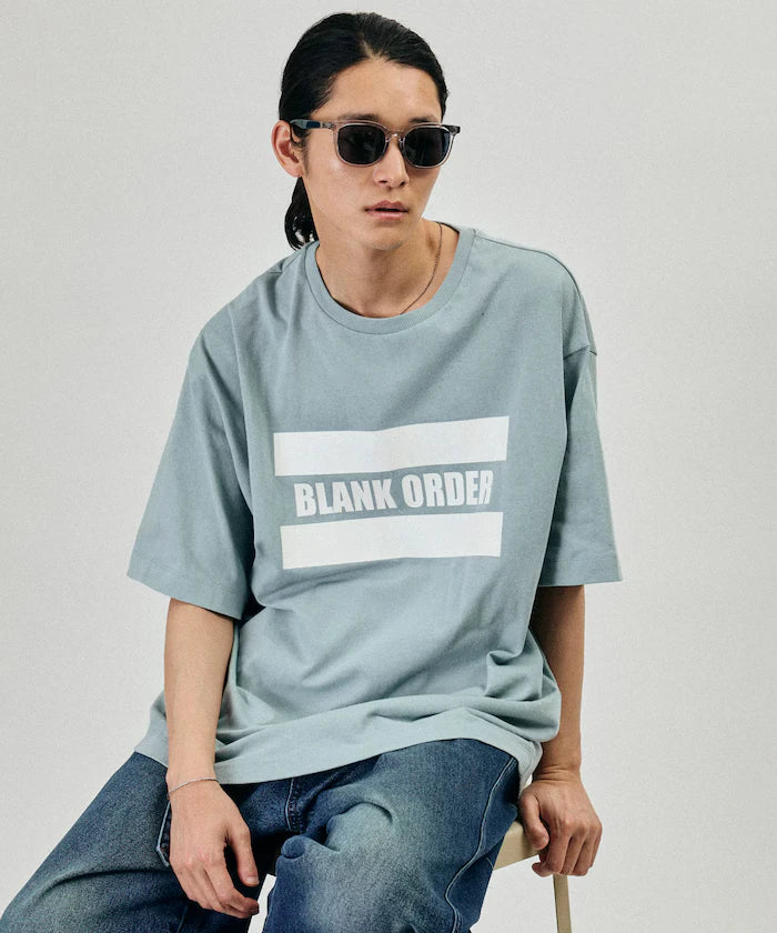 6oz Front Logo Print Crew Neck T-Shirt / Back Print T-Shirt PRINT BURGER
