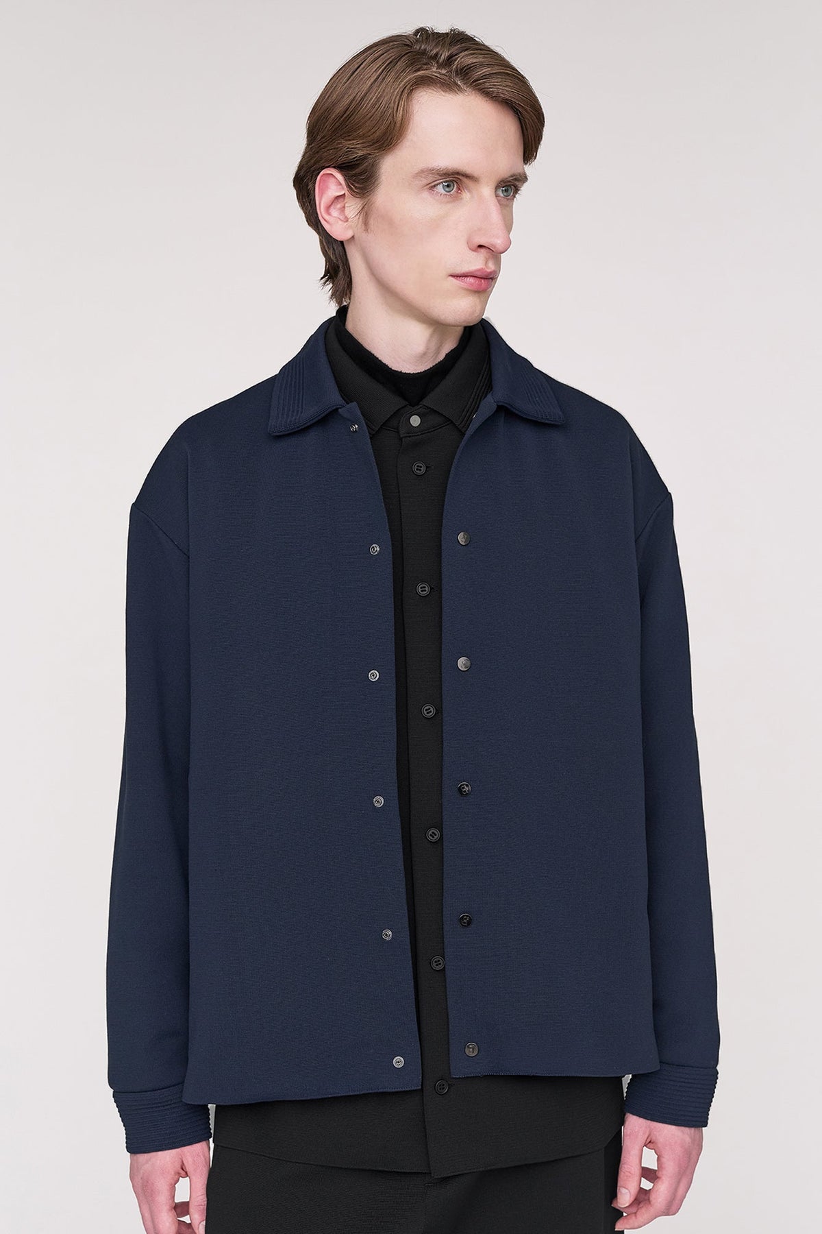 PADDED MILAN STAND FALL COLLAR JACKET