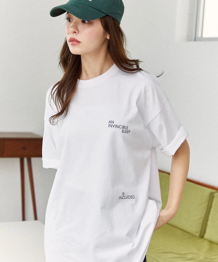 VINCIBLE SLEEP Cat Print T-Shirt Limited Edition