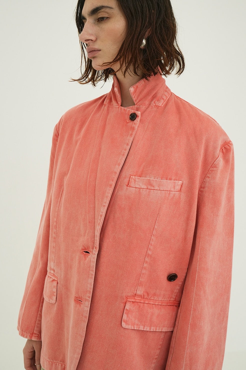 FADED COLOR TAILORED JACKET
