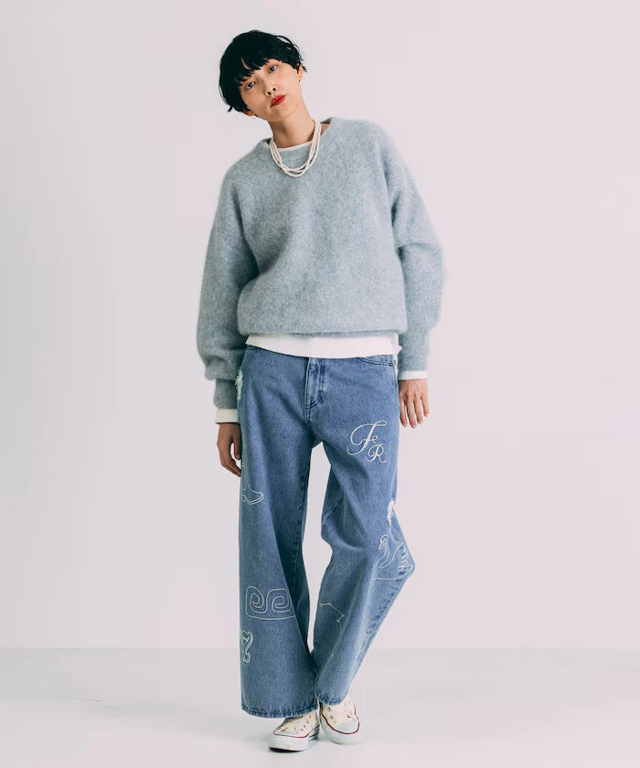Fluffy Knit Pullover