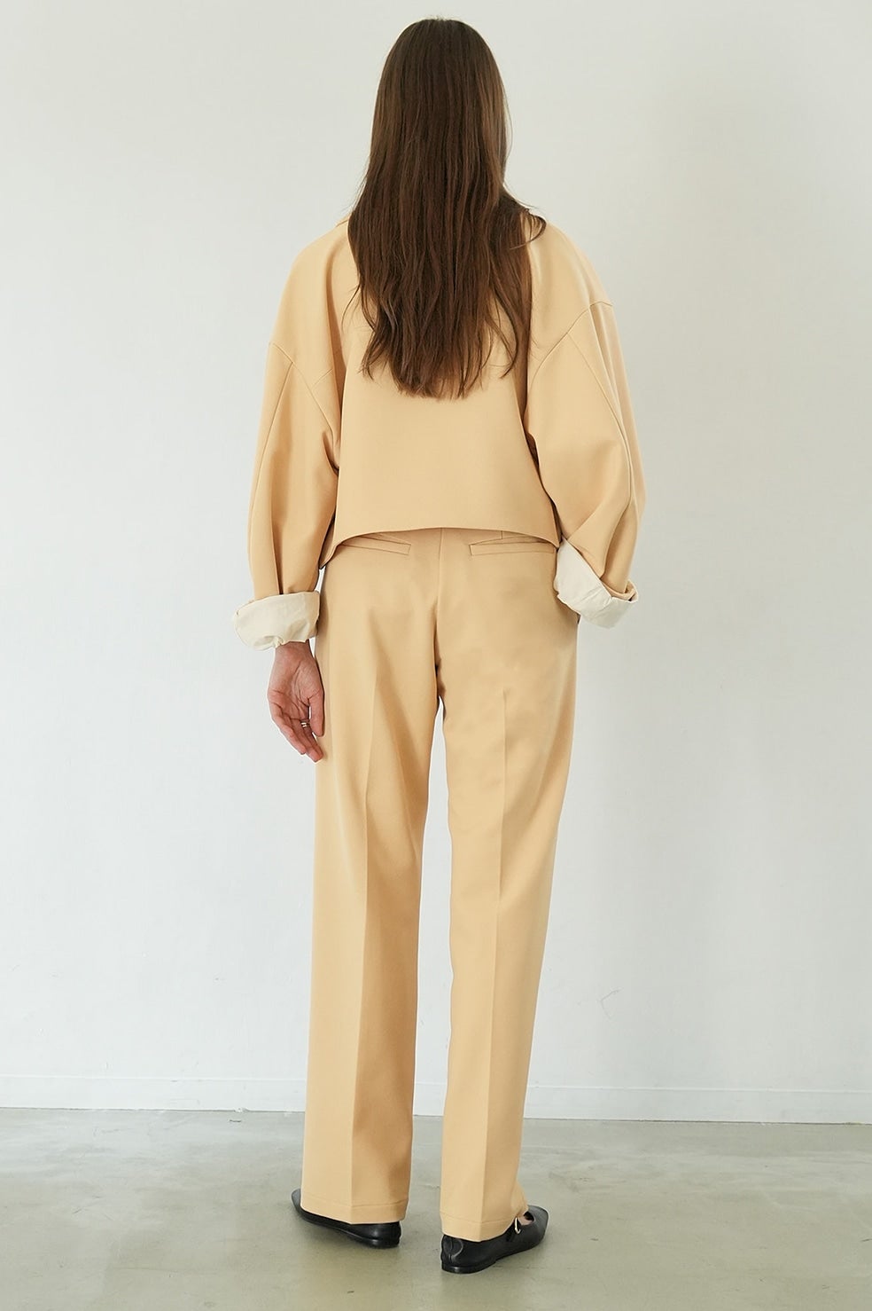 LOW WAIST STRAIGHT PANTS