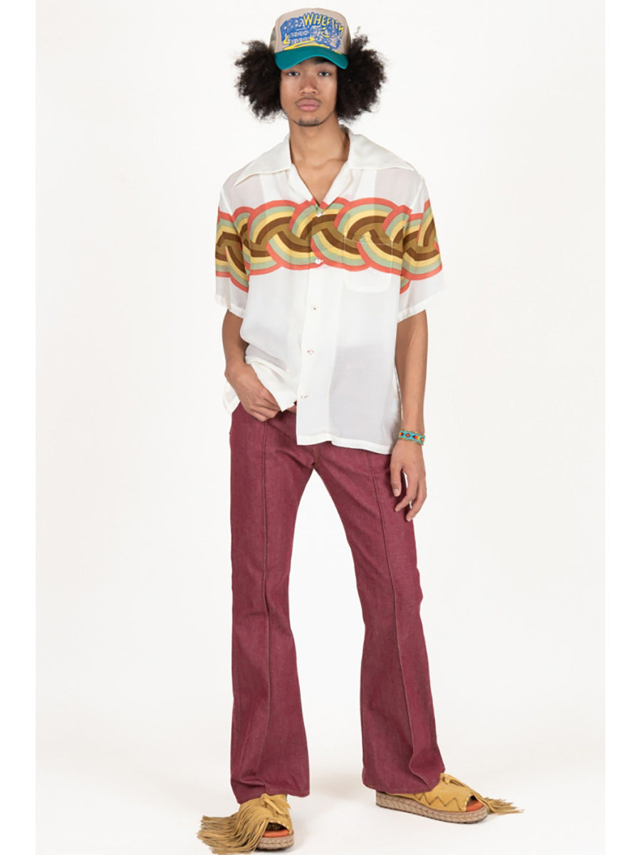 Silk Rayon Rainbow pt Angle Color...