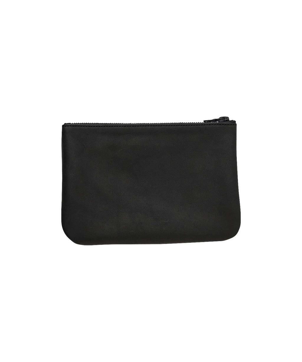 Vixen Line Embroidered Leather Pouch