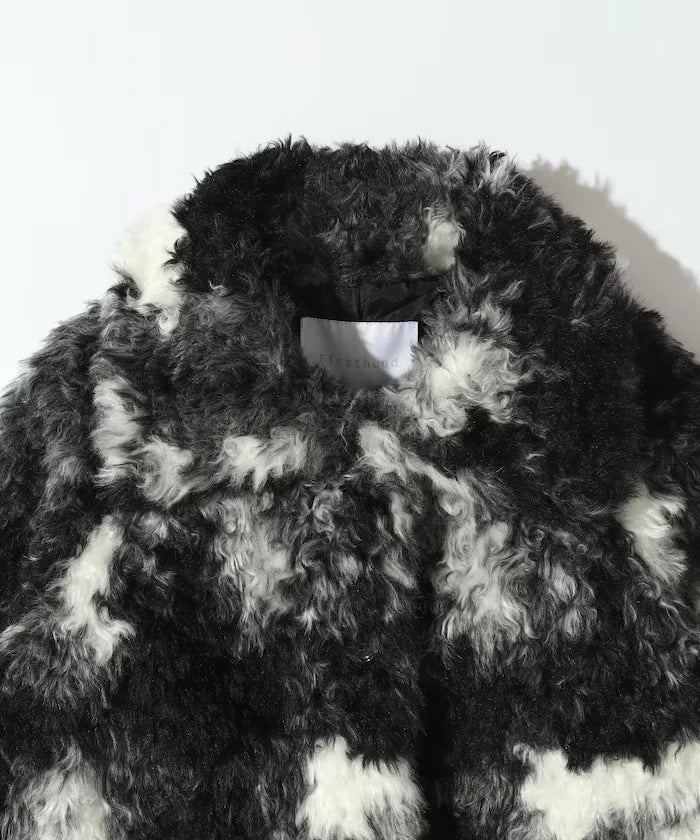 Fake Fur Mid-Length Coat / Fur Coat