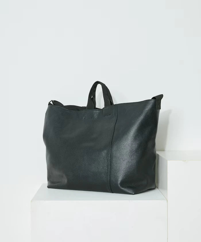 2WAY Leather Messenger Bag