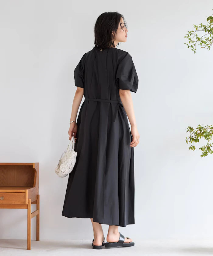 Balloon Sleeve 2WAY Dress / 5 Minute Sleeve