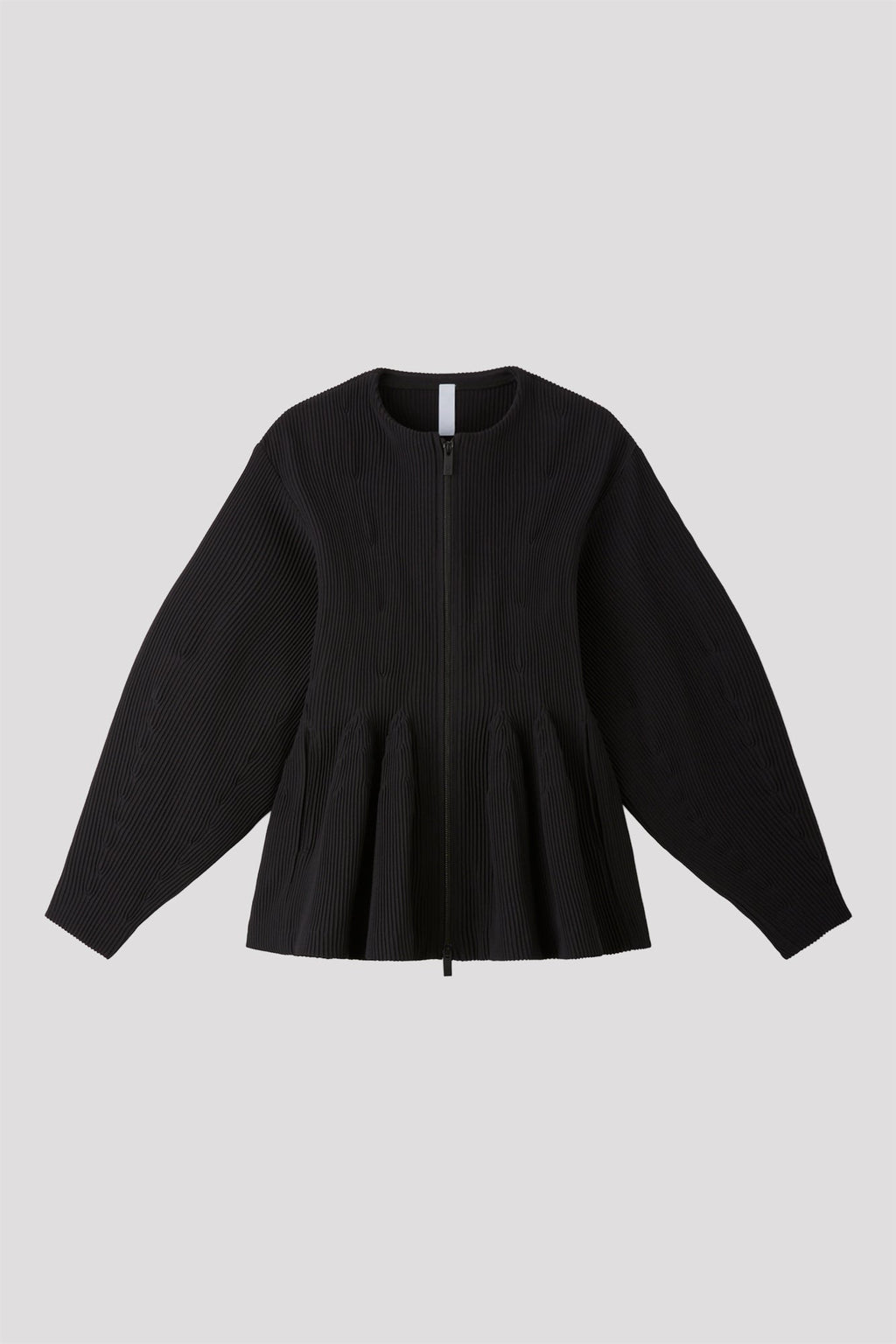 HYPHA PEPLUM ZIP  BLOUSON