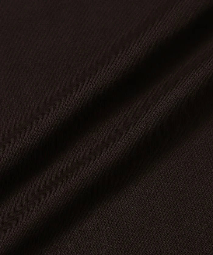 Organic Cotton One Point Animal Embroidery T-Shirt