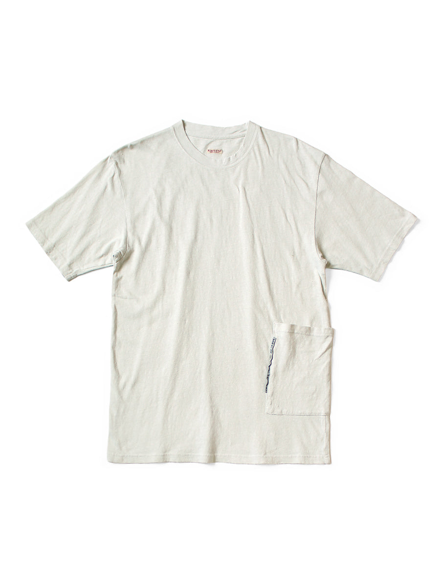 Gauze Jersey Biscuit Pocket T