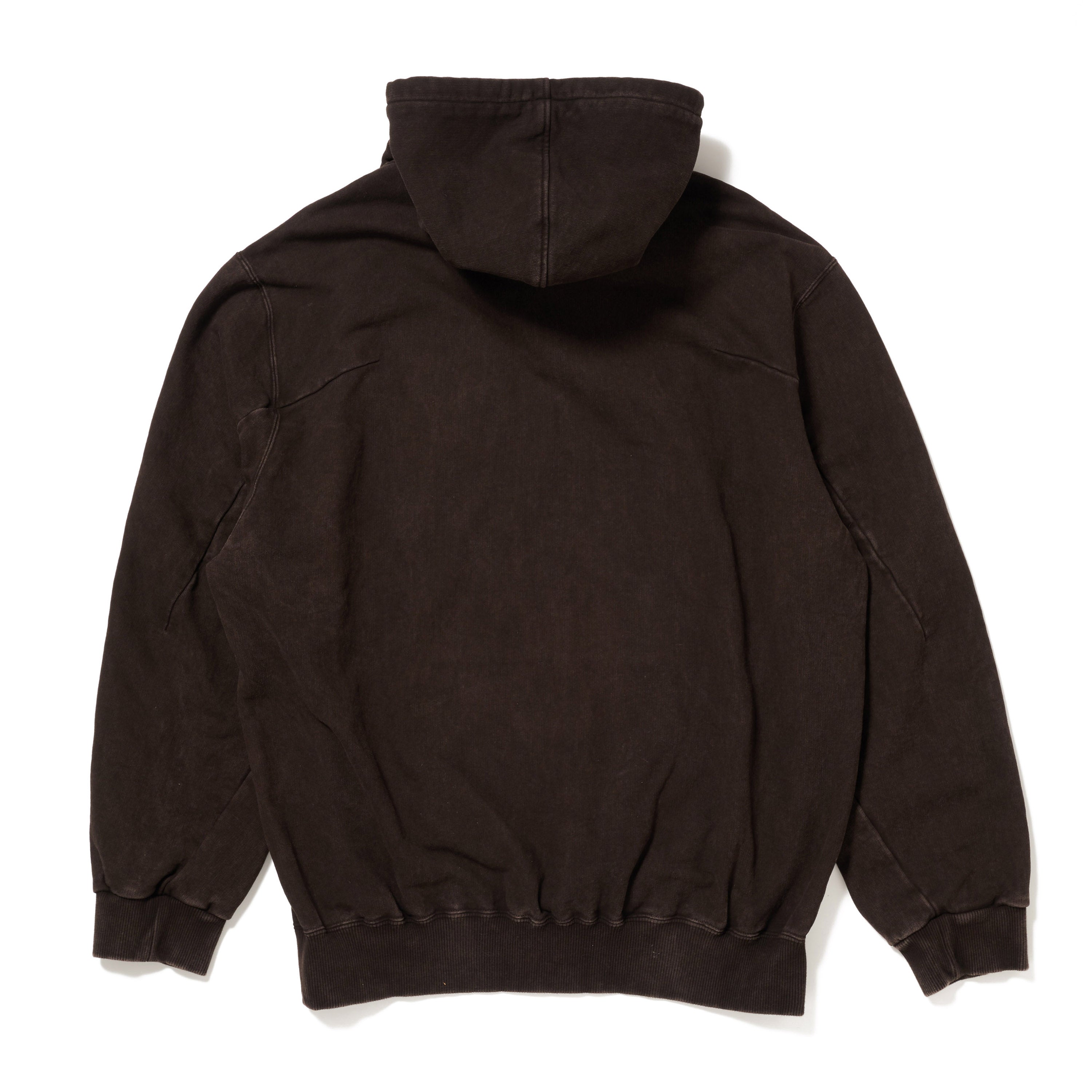 MUD-DYED HOODIE WITH SHFU