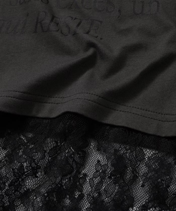 Lacedocking Print T-Shirt 【Limited Edition】