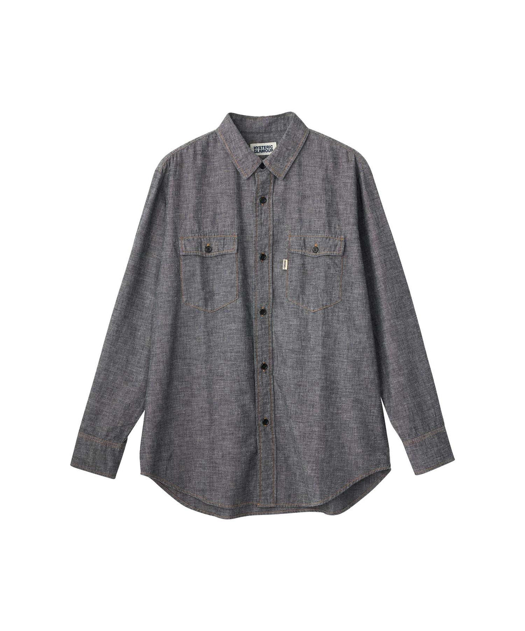 LET’S GO CRAZY Embroidered Western Shirt