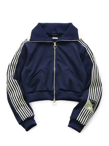 Smooth Jersey Cropped Track JKT (Banana...)