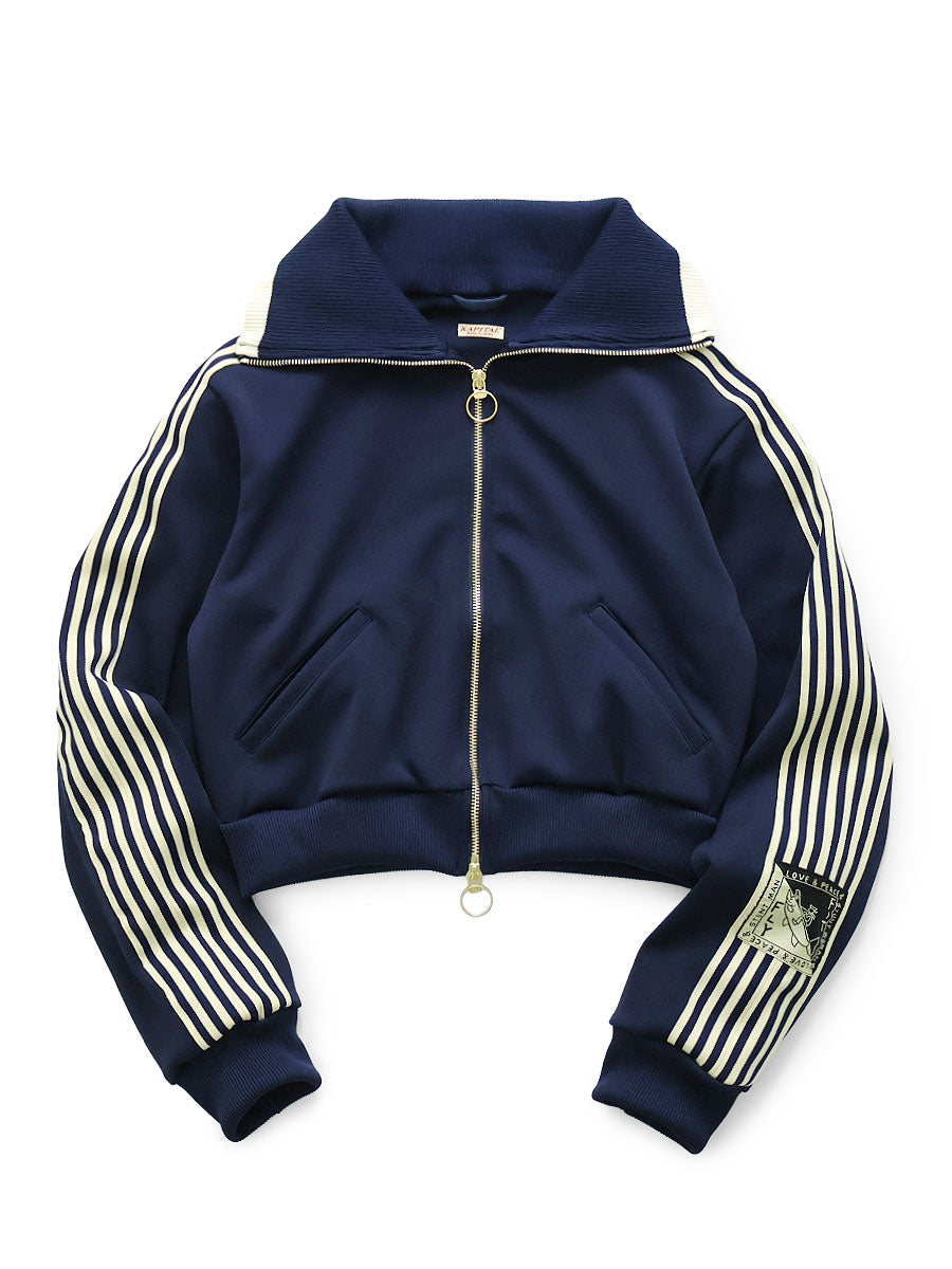 Smooth Jersey Cropped Track JKT (Banana...)