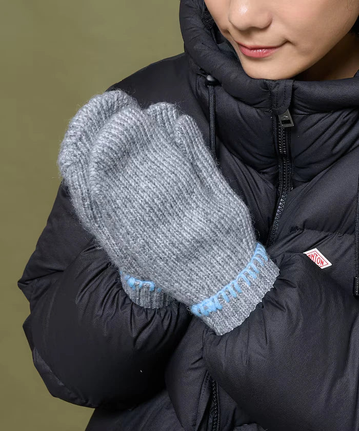 Colorful Blanket Stitch Mittens