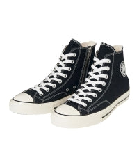 Side Zip High Cut Sneakers