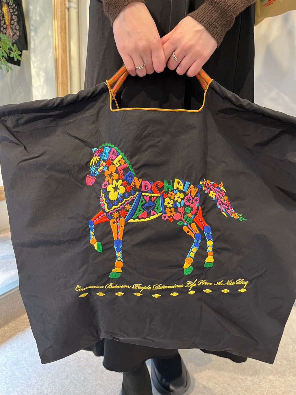 F.horse(f.ホース）l#01black 301135