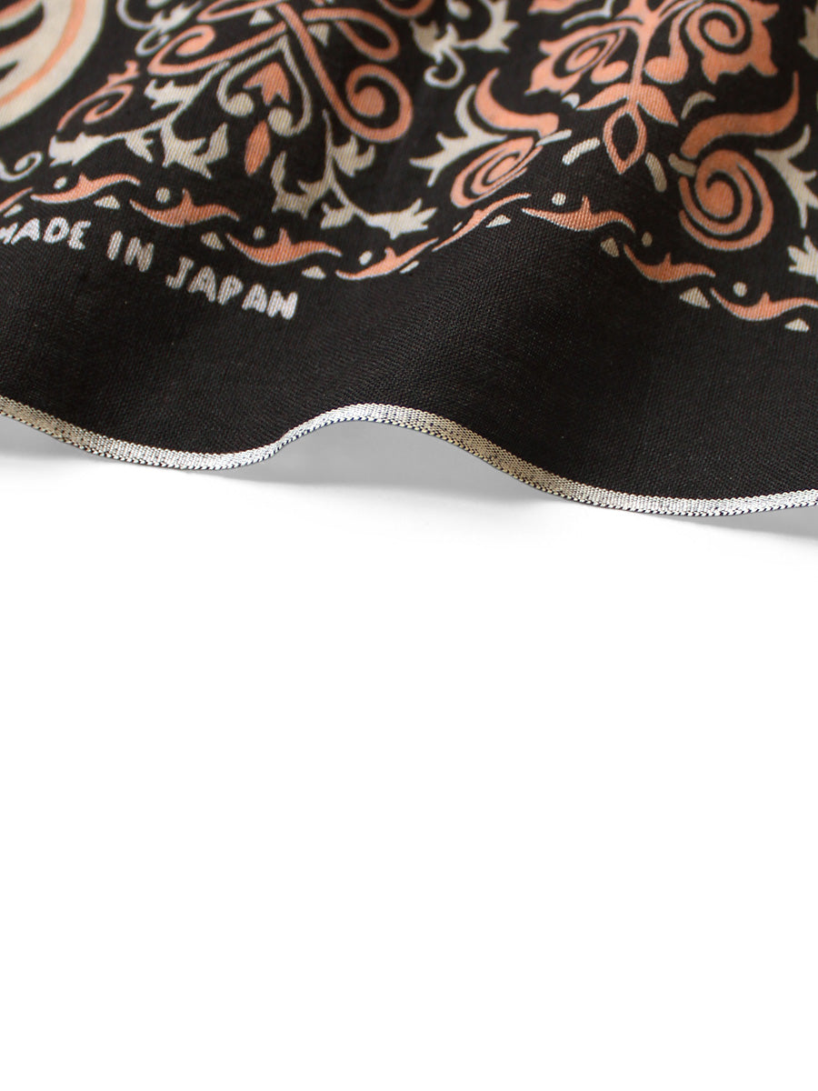 fastcolor selvedge bandana (ANTLER NAJA) 15x15