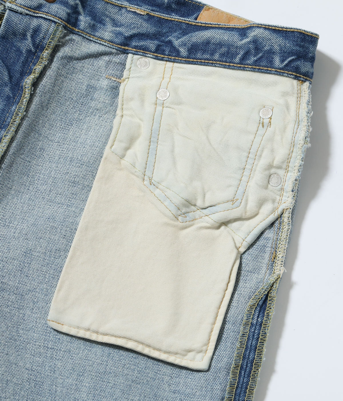 14oz. Denim Boot Cut Aged Model