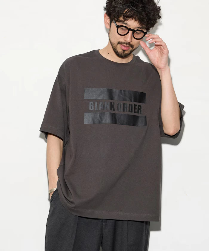 6oz Front Logo Print Crew Neck T-Shirt / Back Print T-Shirt PRINT BURGER