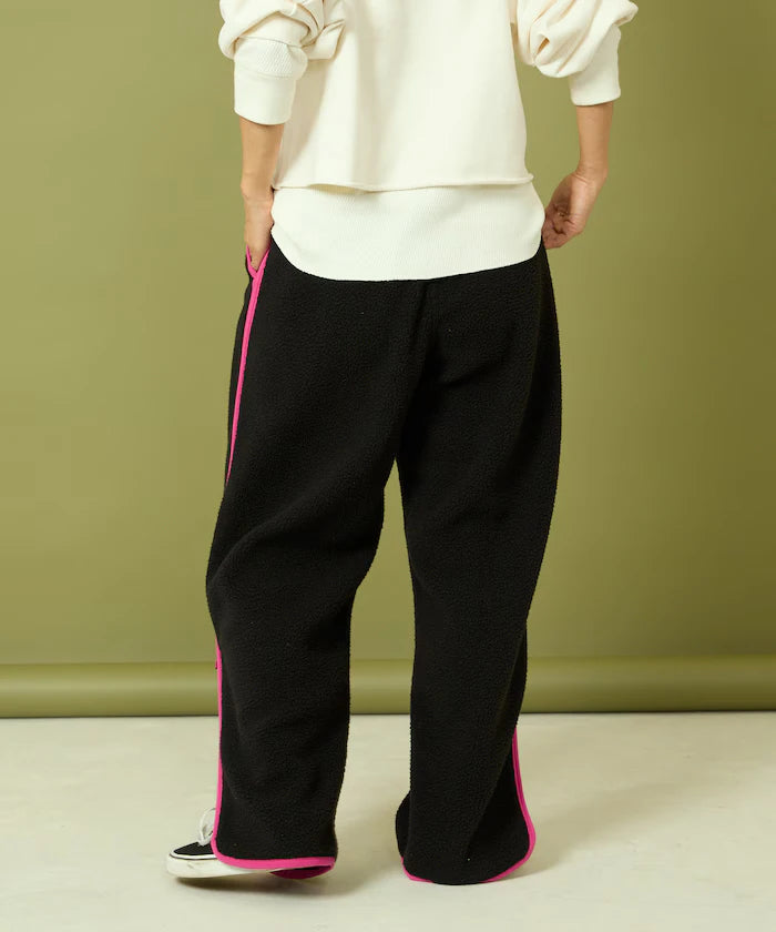 Side Zipper Fleece Pants