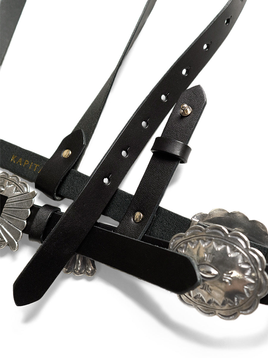 Leather Pueblo & Concho Harness