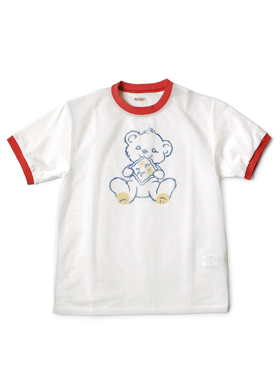 Sheer Jersey × 20/- Jersey Ringer T (PECKISH Little Be...