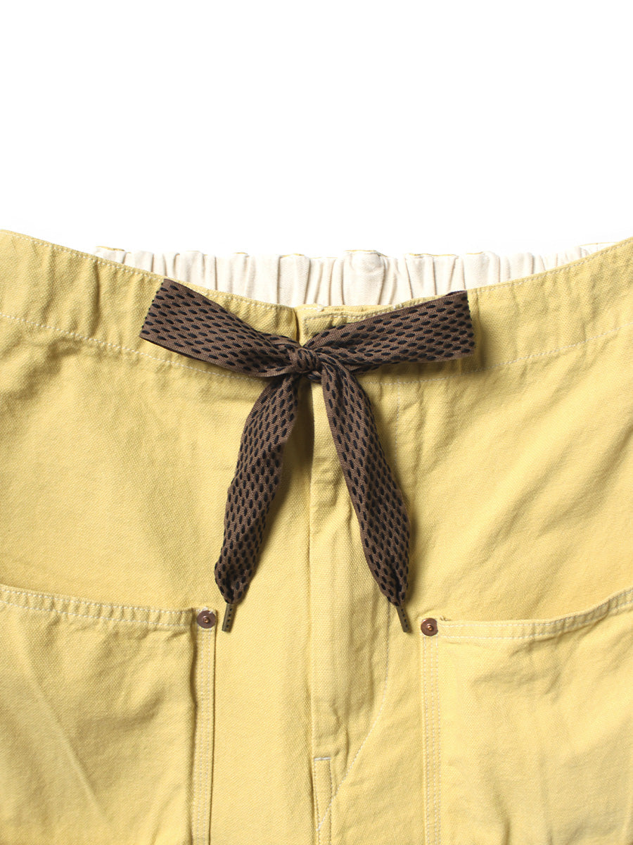 Canvas W Knee Easy Baggy Pants