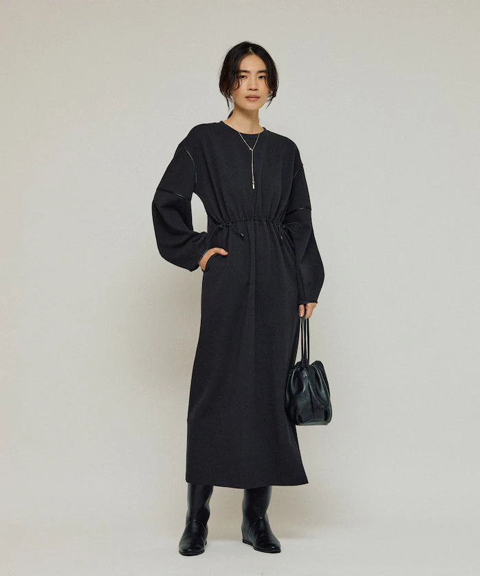 Cocoon Sleeve Damboru Sweat One-Piece / Spindle