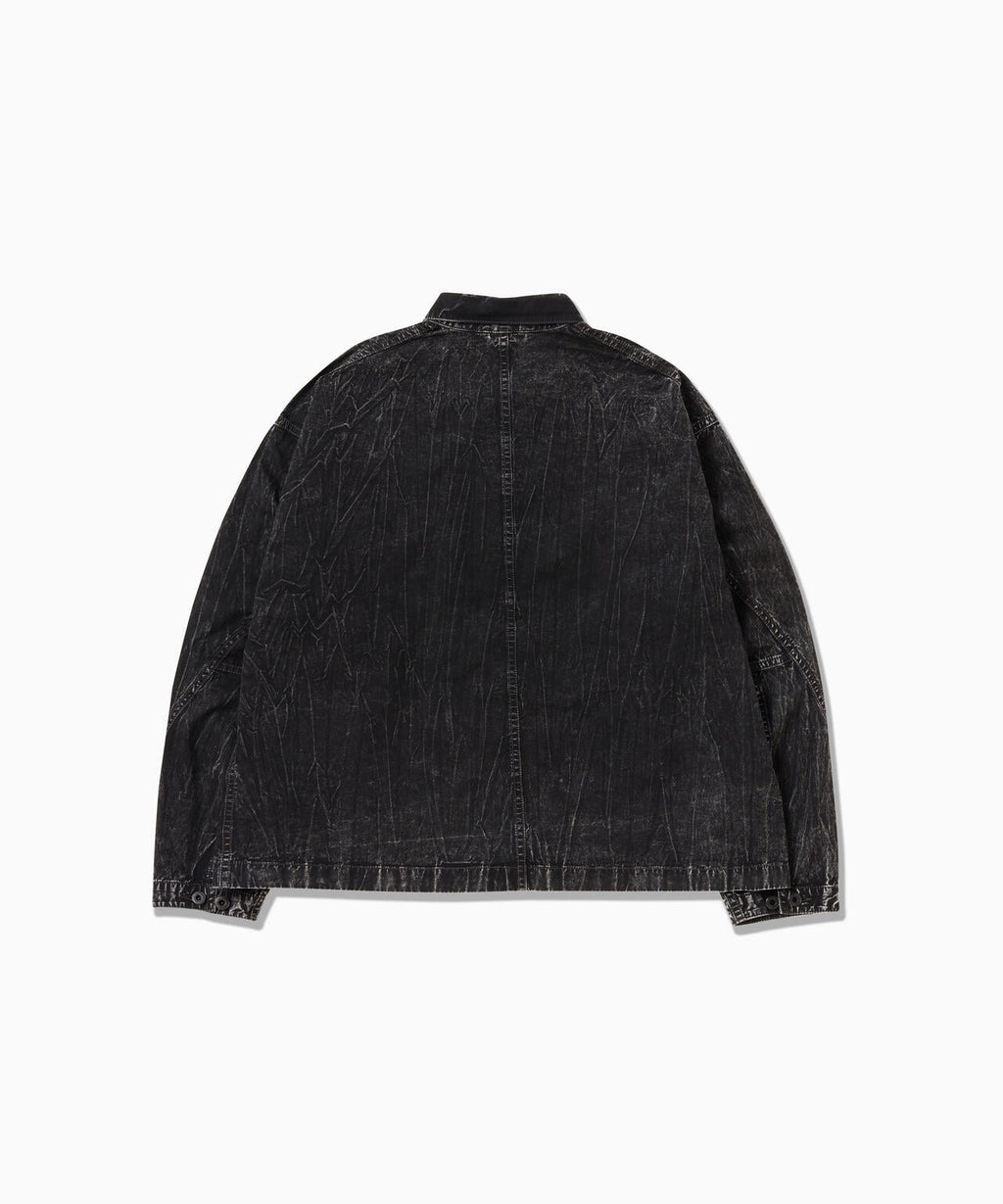 bleach twill shirts jacket