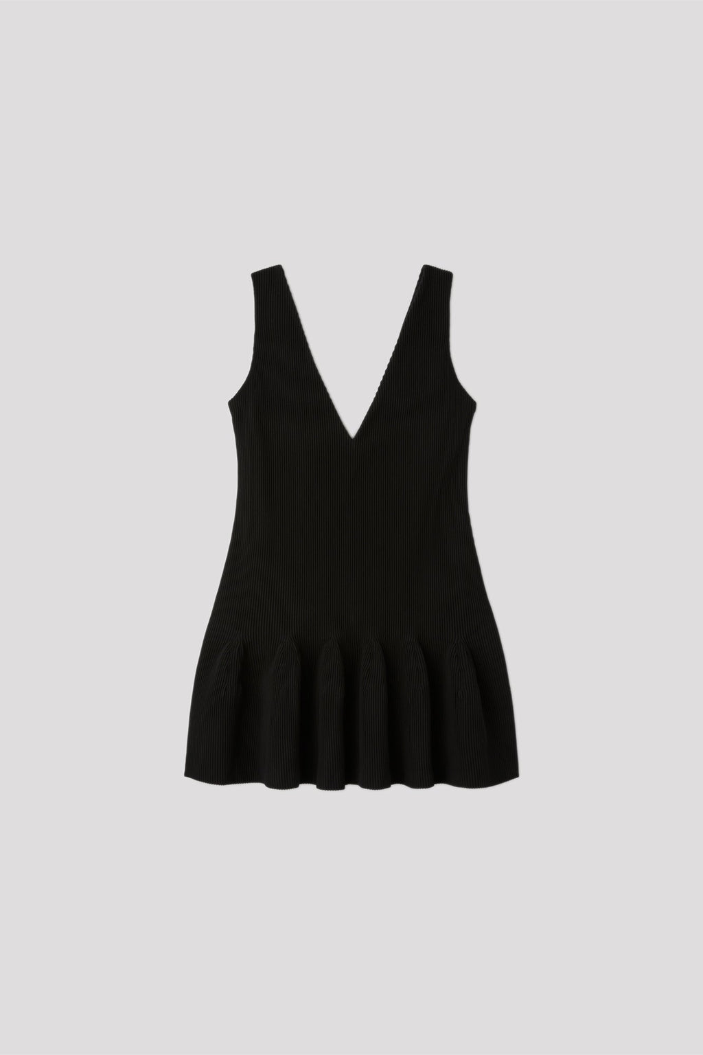 HYPHA V-NECK SLEEVELESS DRESS