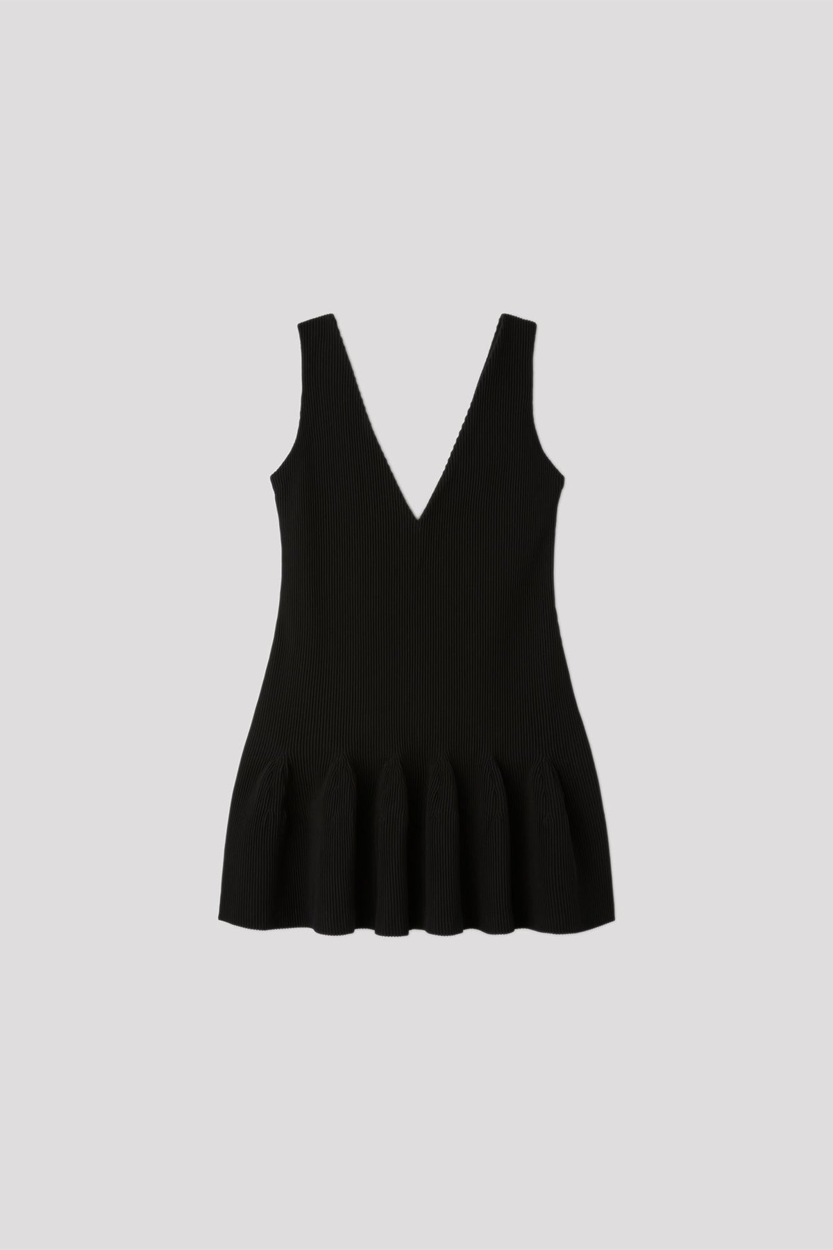 HYPHA V-NECK SLEEVELESS DRESS