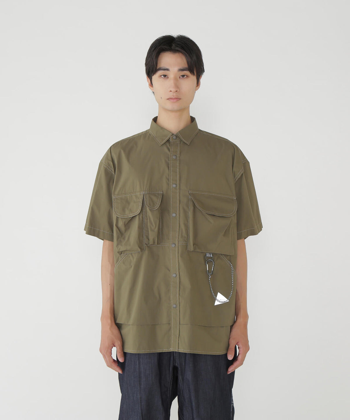 multi pocket SS shirt (M)