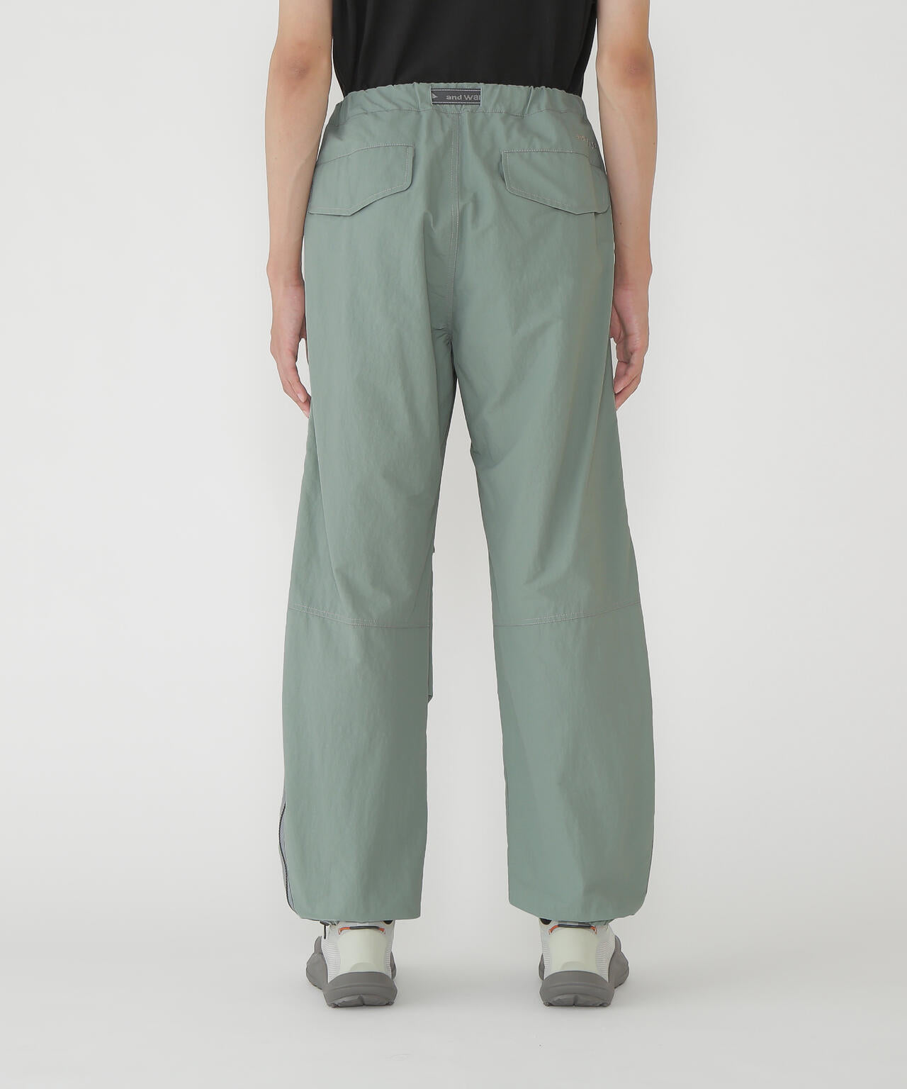 ottomancloth side zip hem pants