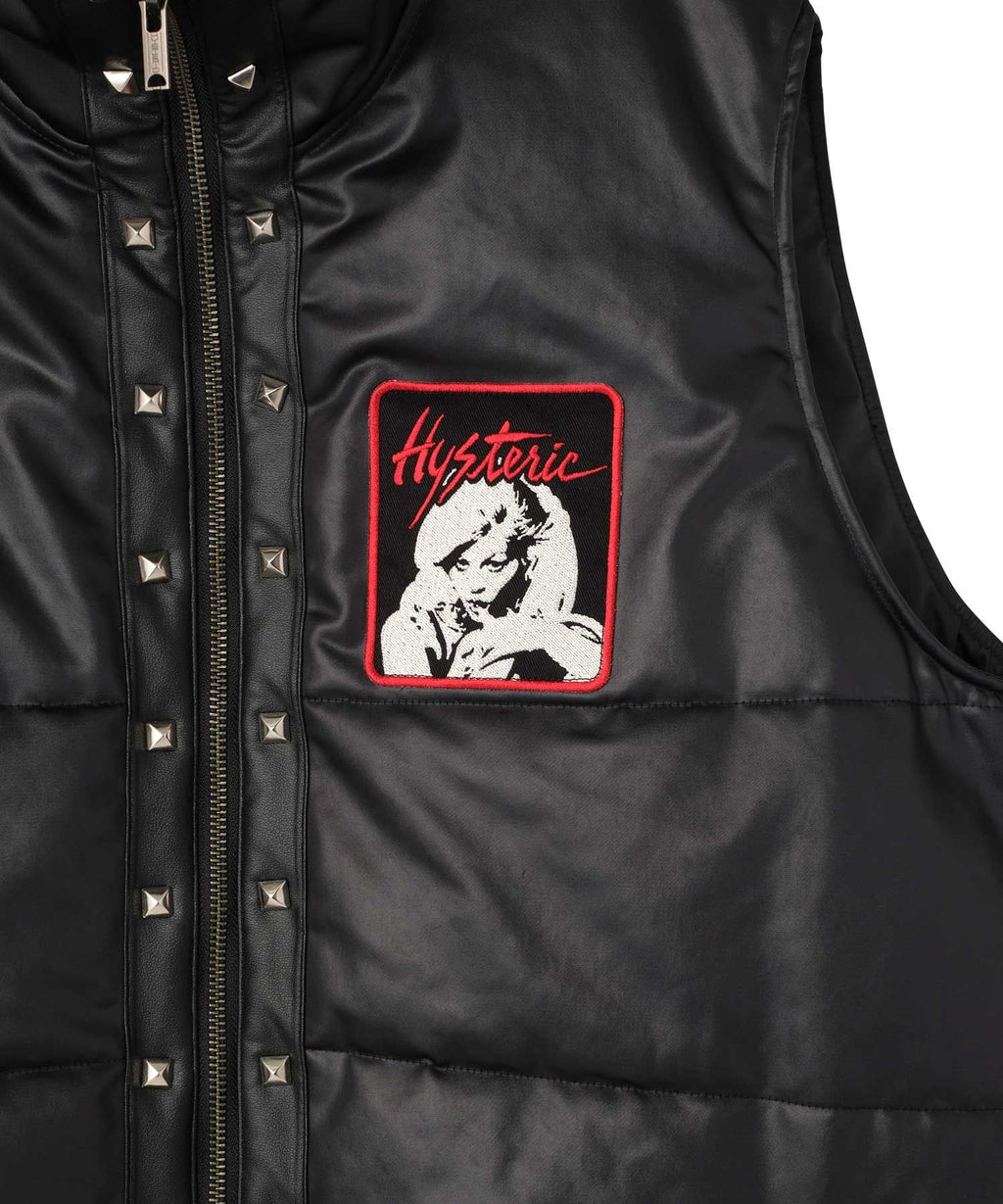 NEW WAVE GIRL Patch Oversized Vest