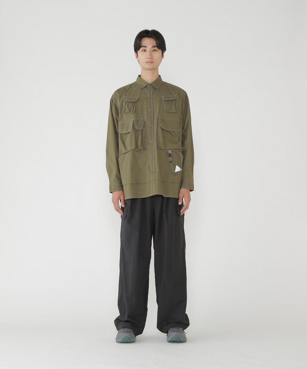 multi pocket LS shirt (M)