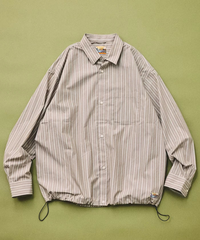 FREAK'S STORE for BEACH & FES Typewriter Spindle Regular Collar Shirt