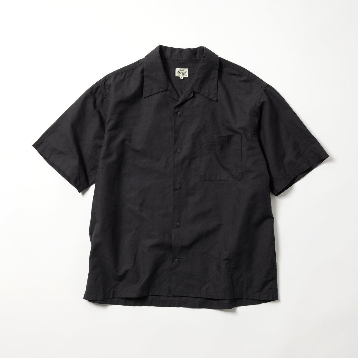 Cotton Ramie Broad Snap Shirt
