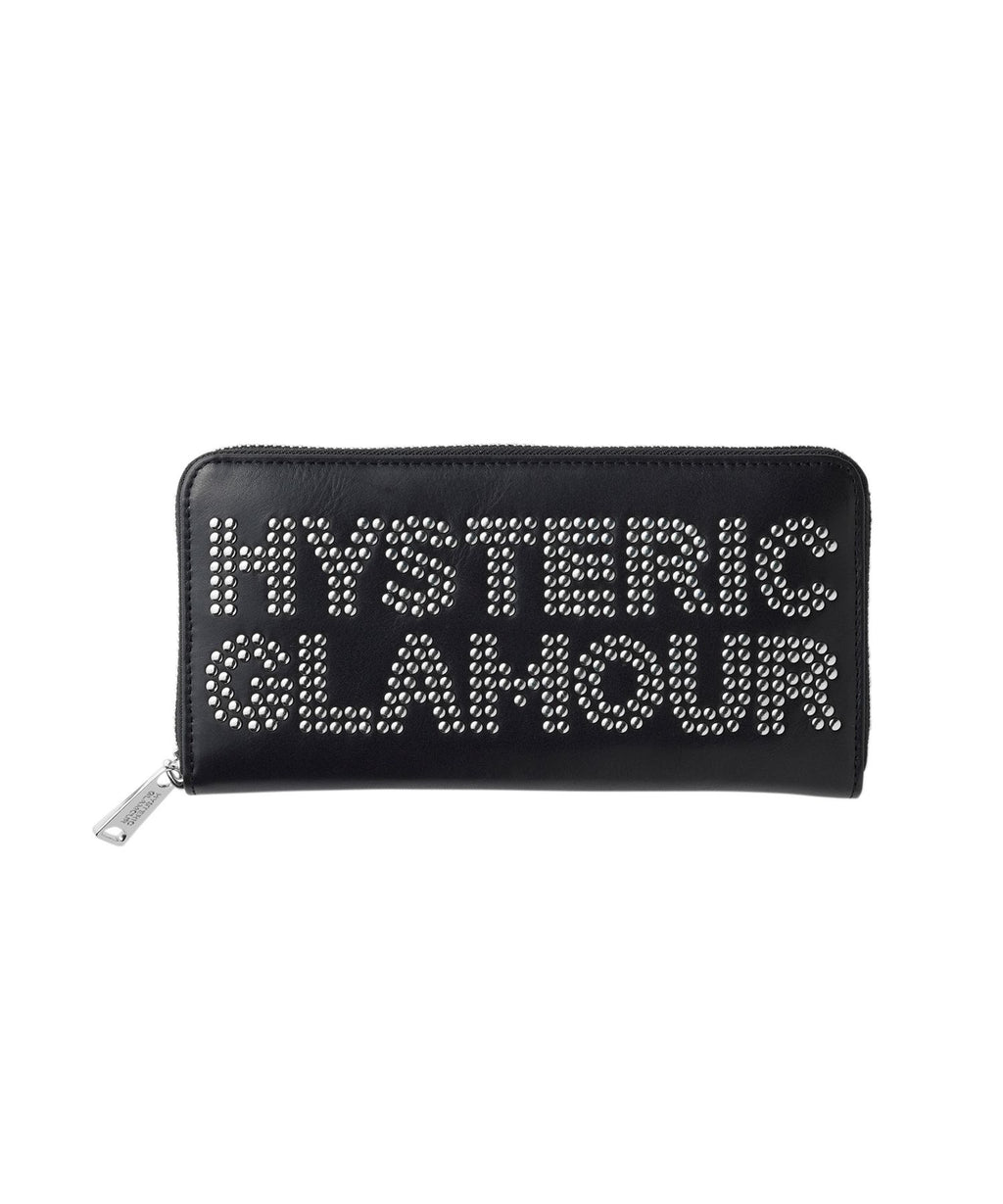 Logo Studs Long Wallet