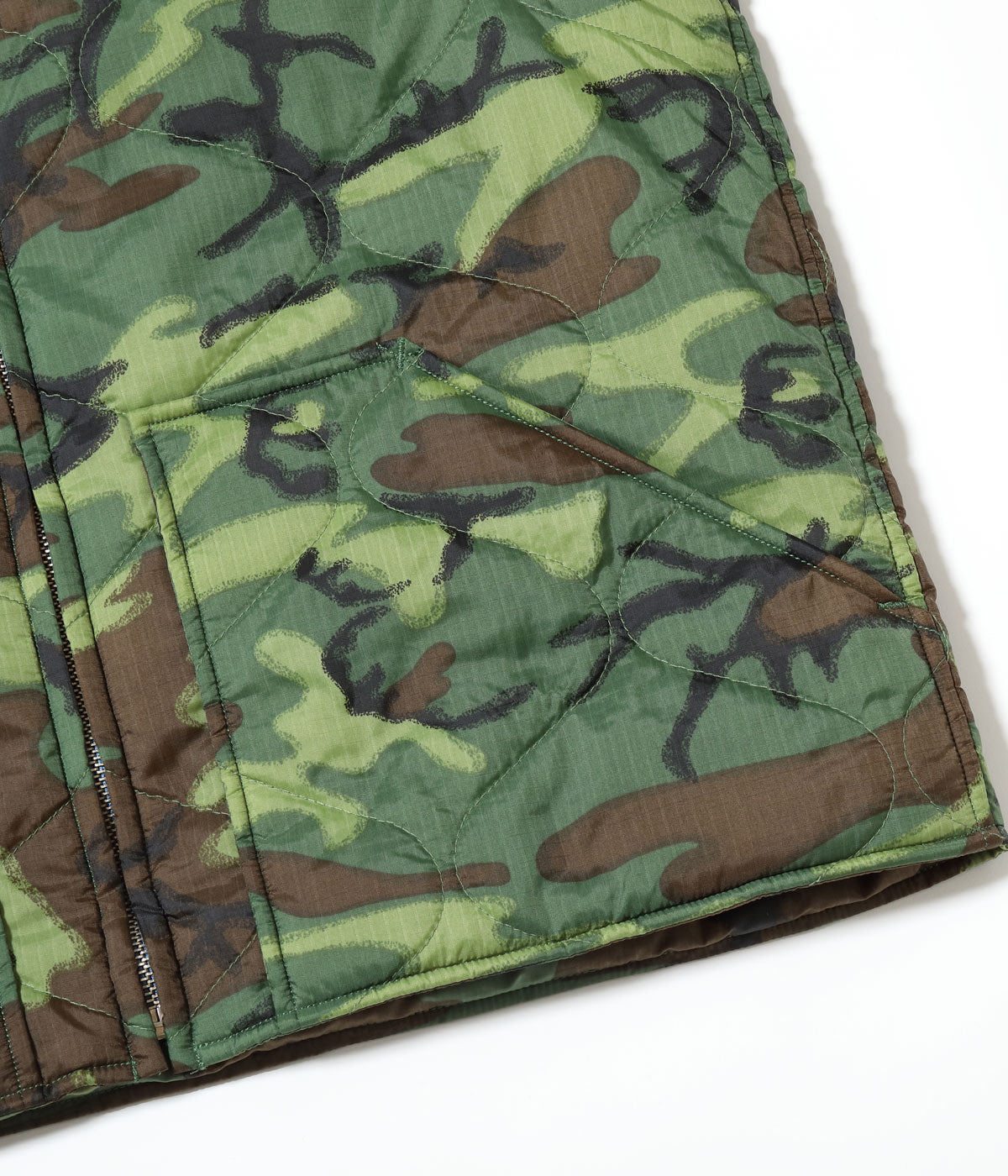 Mid 1960s Style Vietnam Liner Vest “VIETNAM MAP”