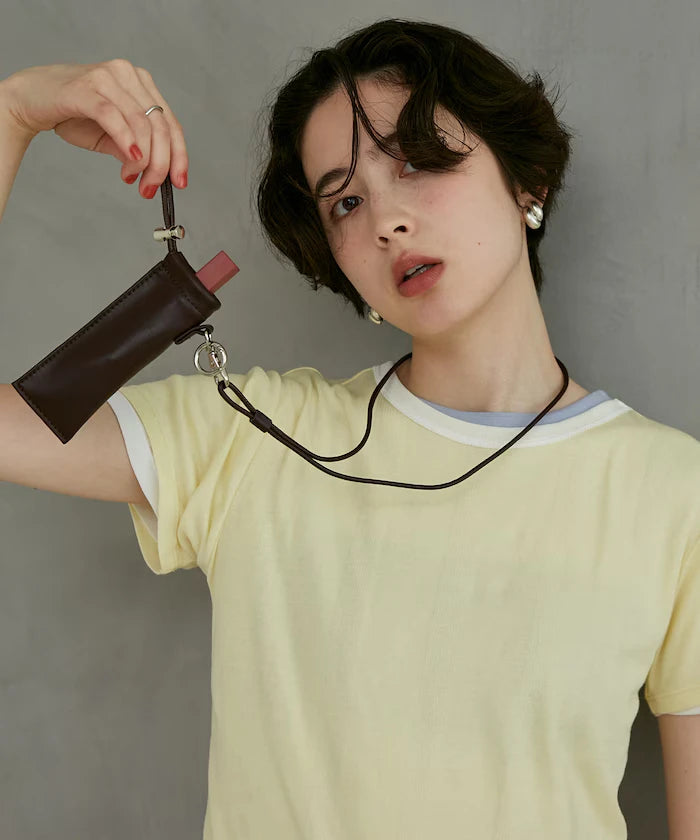 Lip Case With Neck Strap