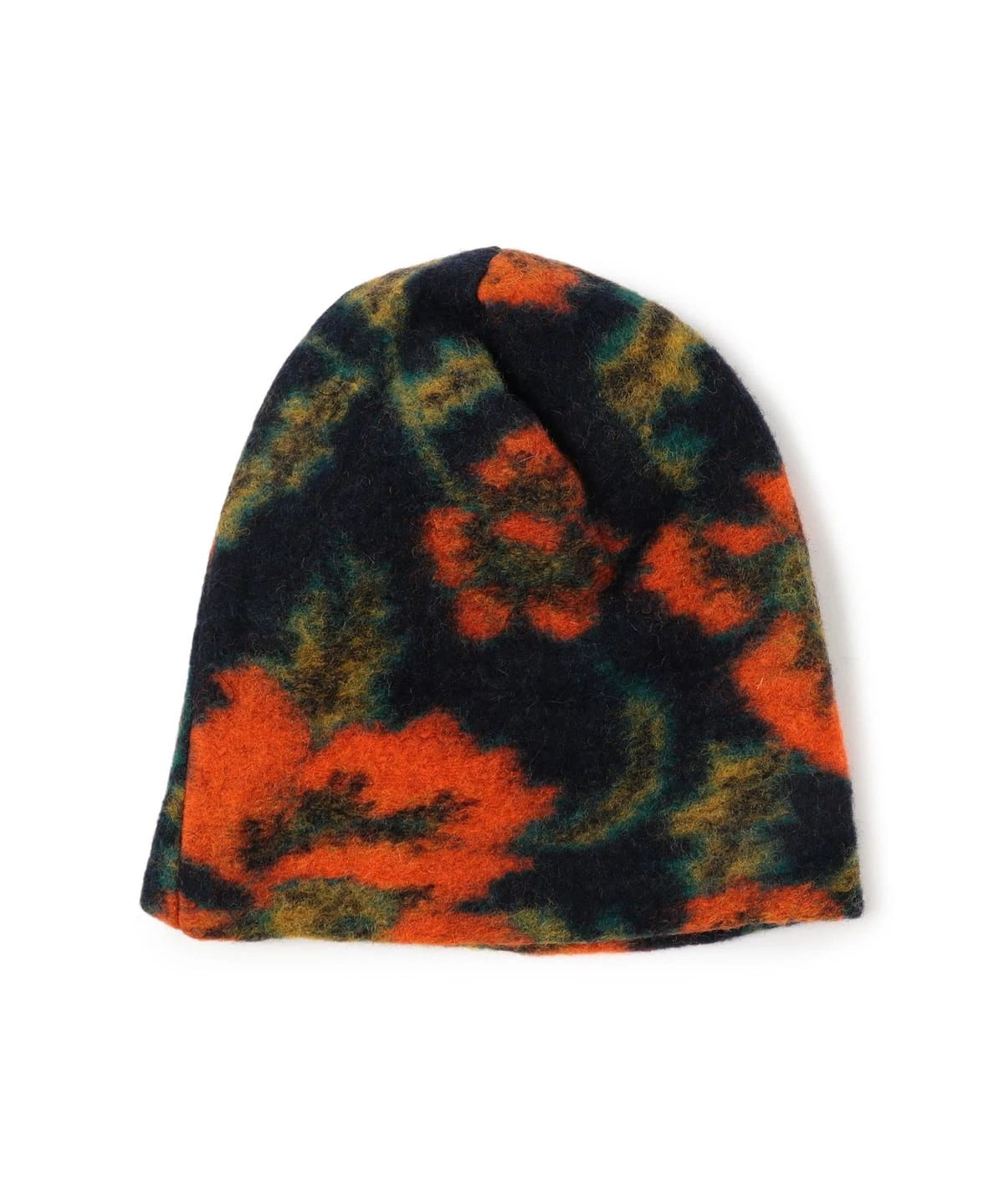 ENGINEERED GARMENTS Floral Knit Jacquard Beanie