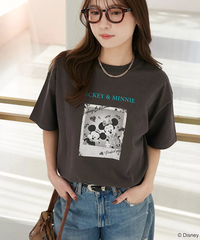 Minnie Mouse Graffiti Style Photo Art T-Shirt Limited Edition