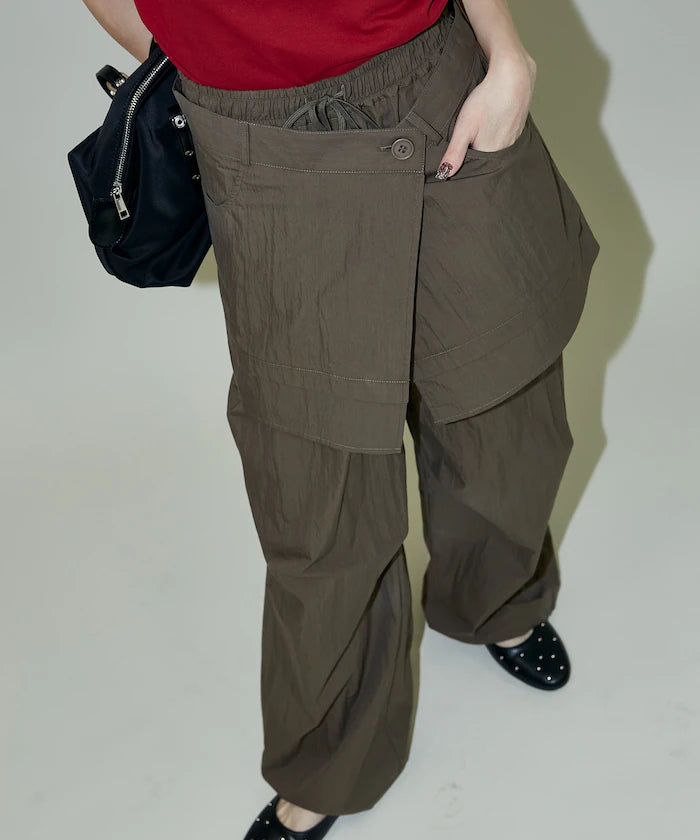 2WAY Skirt with Nylon Pants Limited Edition