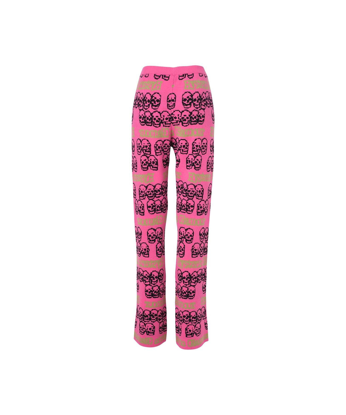 SKULL STRIPE Jacquard Pants