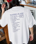 Love Pop Studio Travel Note Typography T-Shirt