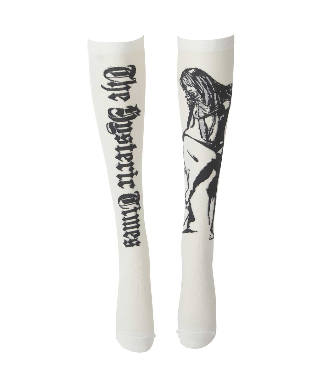 Hysteric Times Sheer High Socks
