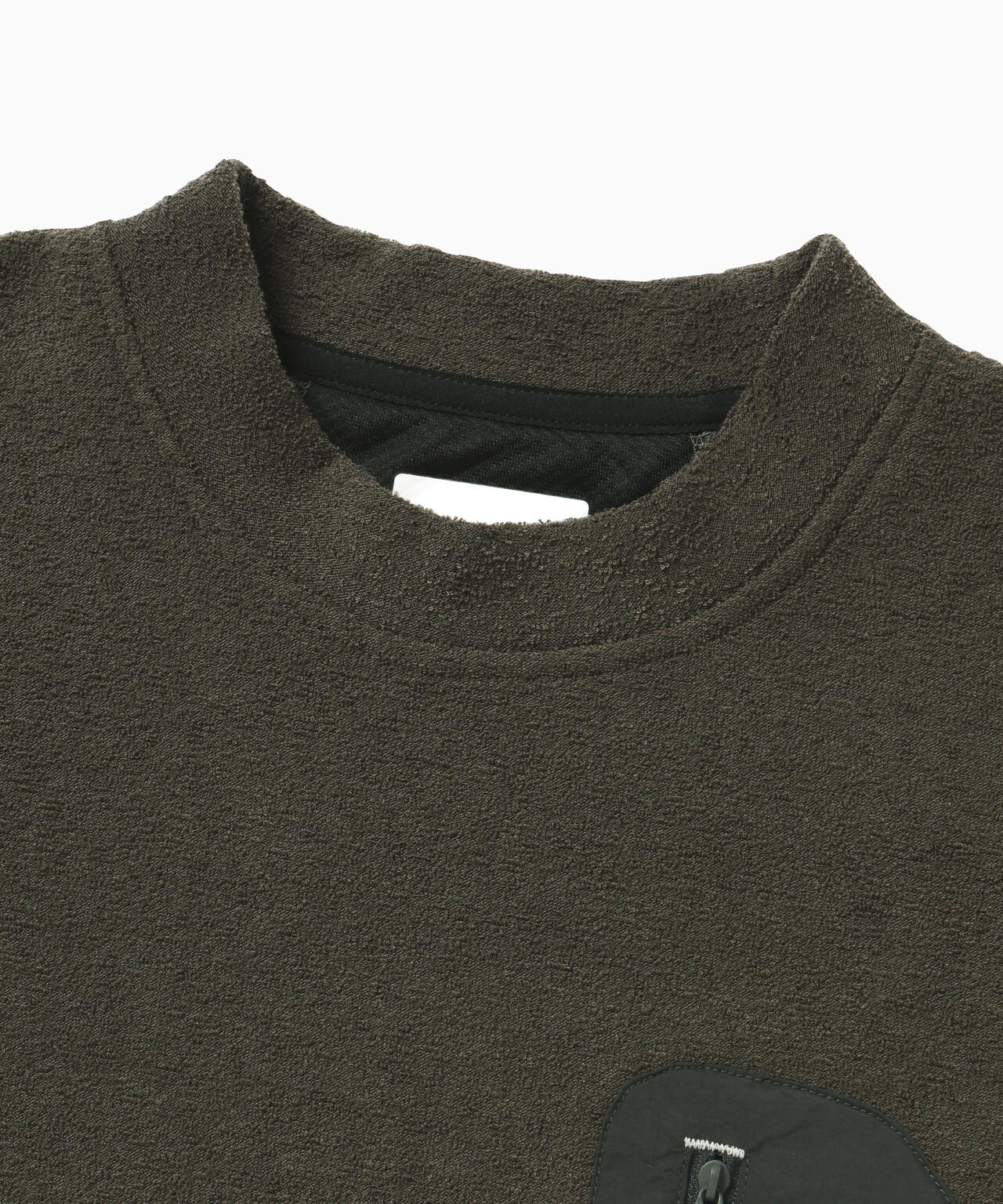 PE warm pile crew neck