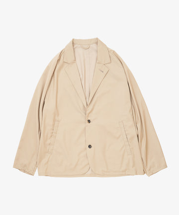 veste two button beige twill